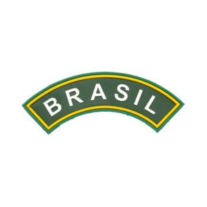 Tarjeta Brasil emborrachada braço colorida