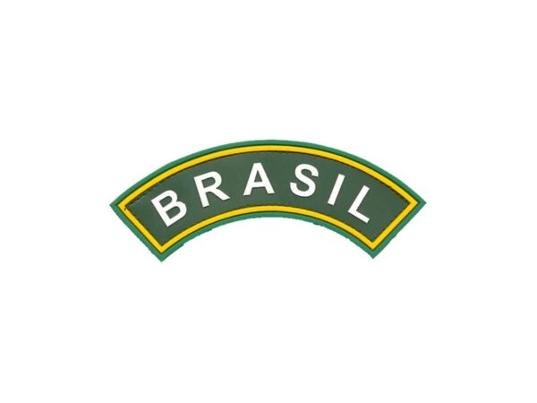 Tarjeta Brasil emborrachada braço colorida