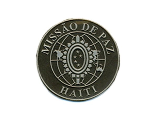 ONU Haiti emborrachado camuflado com cinza