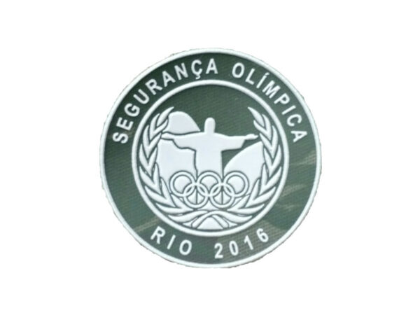 Segurança Olímpica emborrachado camuflado com cinza