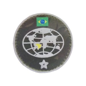 Distintivo Estágio do Centro Conjunto de Operações de Paz no Brasil emborrachado cód. 1127