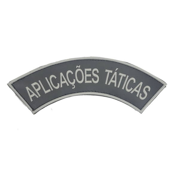 Tarjeta emborrachada Operações de Choque, preta com cinza