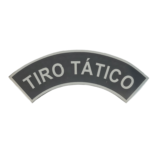 Tarjeta emborrachada Tiro Tático, preta com cinza
