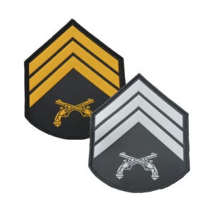 Divisa Emborrachada 3º Sargento Polícia Militar (Par)