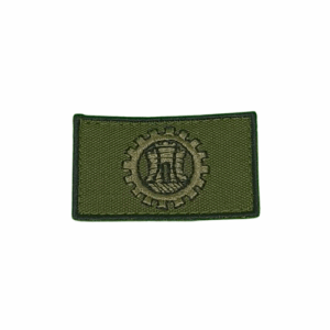 Distintivo bordado BV ENGENHARIA MILITAR EB (modelo novo)