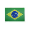 Bandeira do Brasil bordada colorida 80x57mm e fecho de contato. BK4787-1 - Imagem 2