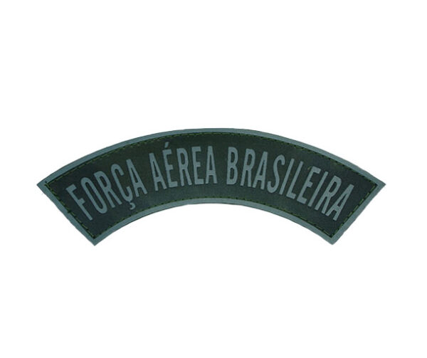 TARJETA EMBORRACHADA FORÇA AÉREA BRASILEIRA, camuflada, cód. bk 895