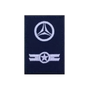Distintivo/Insígnia para bolso em tecido branco ou azul Aeronáutica ou verde base do camuflado.